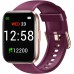 Fitniv Smart Watch, 1.4 Inch Touch Screen Smartwatch with Heart Rate Monitor, IP68 Waterproof Fitness Tracker Compatible with iPhone and Android Phones for Women Men
